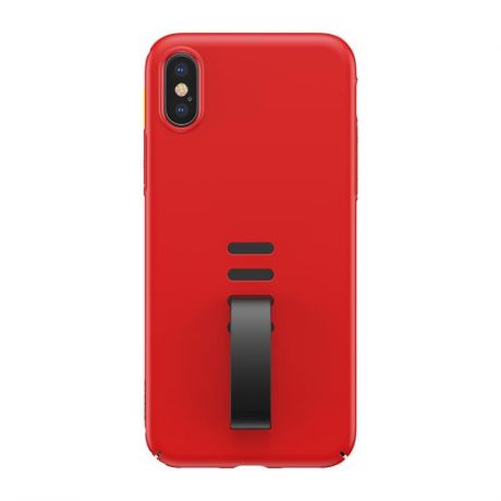 Чехол для сотового телефона Baseus WIAPIPHX-WB09, красный, черный