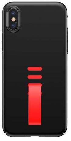 Чехол для сотового телефона Baseus WIAPIPHX-WB01, черный, красный