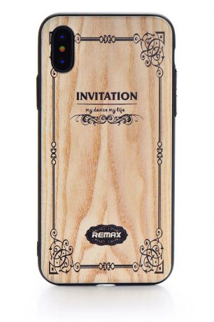 Чехол для сотового телефона Creative case пластик Invitation для Apple iPhone X/XS 5.8"