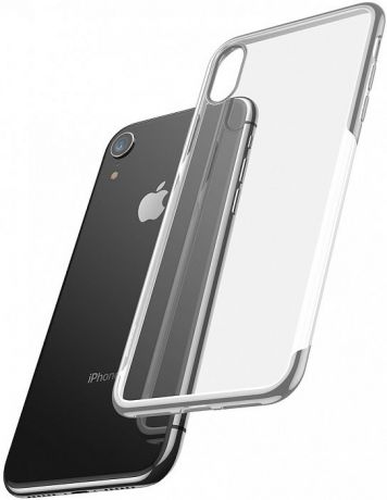Чехол для сотового телефона Baseus Shining (ARAPIPH61-MD0S) для iPhone XR, серебристый