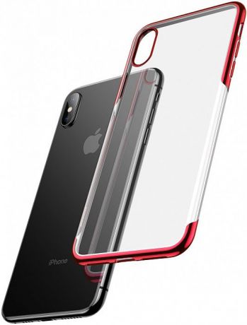 Чехол для сотового телефона Baseus Shining (ARAPIPH65-MD09) для iPhone Xs Max, красный
