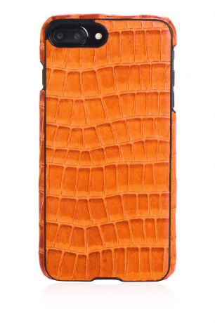 Чехол для сотового телефона I-idea Exclusive 902828 натуральная кожа под змею для Apple iPhone 7 Plus /8 Plus 5.5", оранжевый