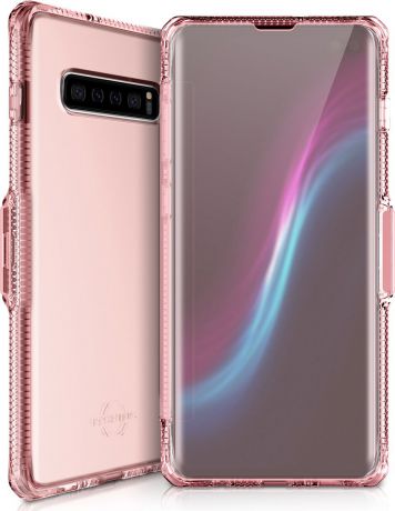Чехол-книжка Itskins Spectrum Vision для Samsung Galaxy S10+, светло-розовый