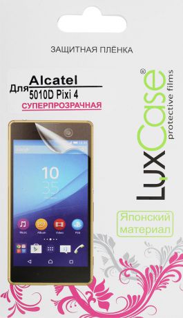 LuxCase защитная пленка для Alcatel 5010D Pixi 4, суперпрозрачная