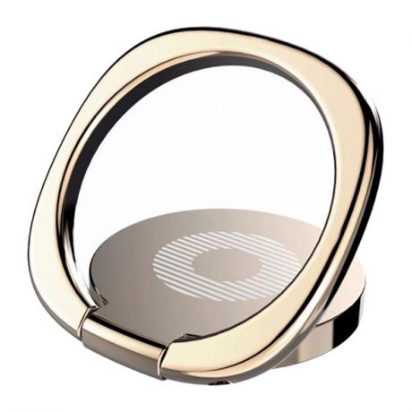 Кольцо-держатель для телефона Baseus Privity Ring Bracket with Magnet Function gold, золотой