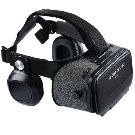 Очки виртуальной реальноcти для смартфонов BoboVR wireless, BOBOVRZ5W, черный, черно-серый