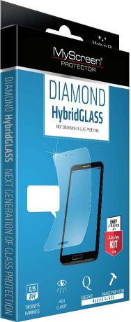 Защитное стекло MyScreen Diamond HybridGlass для Xiaomi Mi Note 3, прозрачный