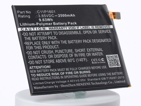 Аккумулятор для телефона iBatt iB-C11P1601-M1315