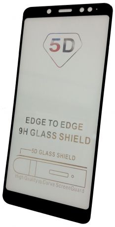 Защитное стекло Xiaomi Redmi Note 5 PRO (Full Glue черная рамка), черный