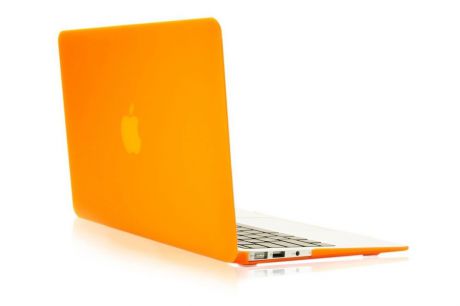 Чехол для ноутбука Gurdini пластик матовый 220011 для MacBook Air 11", оранжевый