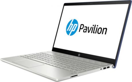 15.6" Ноутбук HP Pavilion 15-cs0029ur 4JU88EA, синий