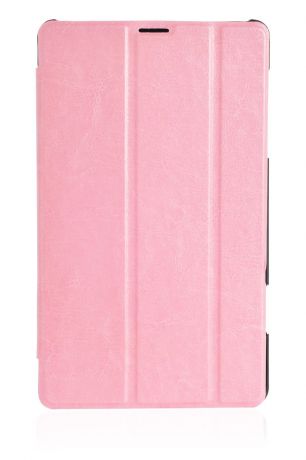 Чехол для планшета Gurdini эко кожа книжка 710004 для Samsung Tab S 8.4, красный, розовый