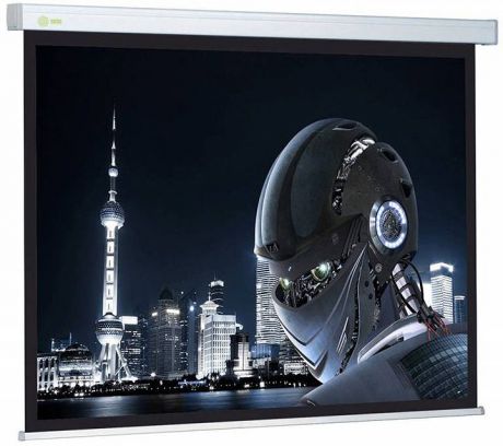 Проекционный экран Cactus Wallscreen CS-PSW-127X127 1:1, настенно-потолочный, рулонный, белый