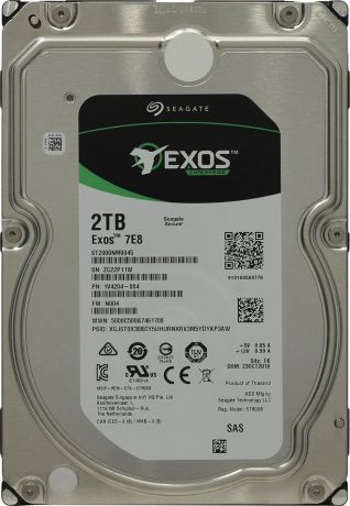 Внутренний жесткий диск Seagate Exos 7E8, 2 ТБ