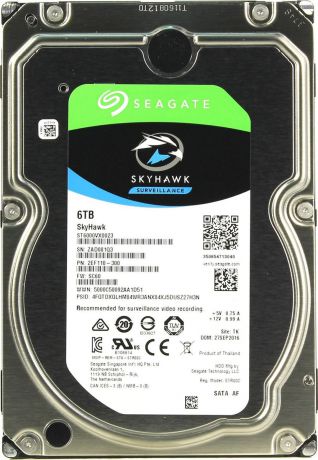 Внутренний жесткий диск Seagate SkyHawk, 6 ТБ