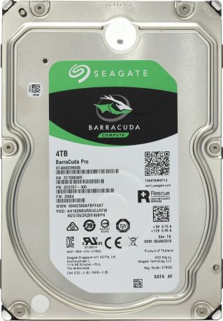 Внутренний жесткий диск Seagate BarraCuda Pro, 4 ТБ