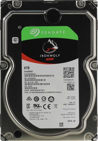 Внутренний жесткий диск Seagate IronWolf, 6 ТБ