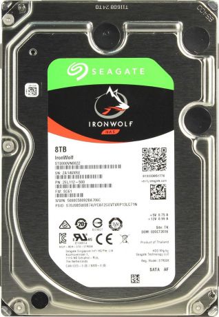 Внутренний жесткий диск Seagate IronWolf, 8 ТБ, ST8000VN0022