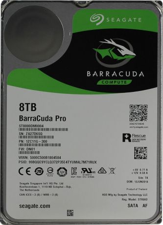 Внутренний жесткий диск Seagate BarraCuda Pro, 8 ТБ