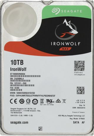 Внутренний жесткий диск Seagate IronWolf, 10 ТБ