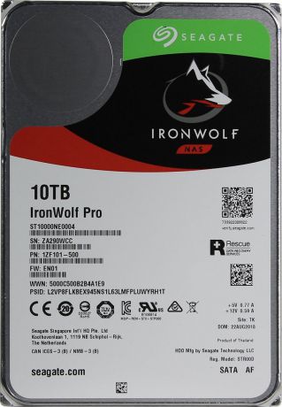 Внутренний жесткий диск Seagate IronWolf Pro, 10 ТБ