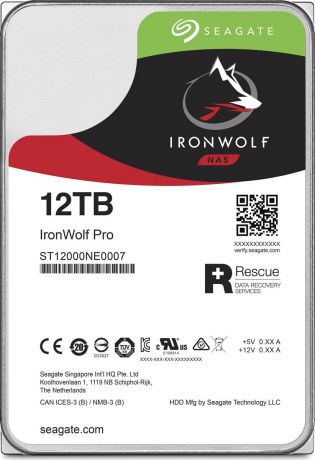Внутренний жесткий диск Seagate IronWolf Pro, 12 ТБ