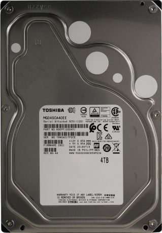 Внутренний жесткий диск Toshiba Enterprise Capacity MG, 4 ТБ
