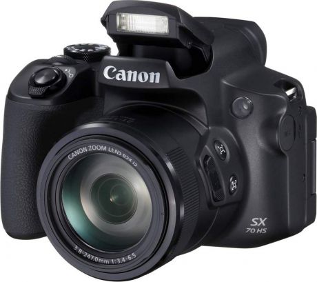 Фотоаппарат Canon PowerShot SX70 HS, черный