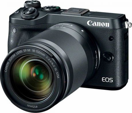Фотоаппарат Canon EOS M6 kit 18-150 IS STM, черный