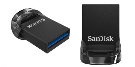 USB Флеш-накопитель SanDisk Ultra Fit, черный