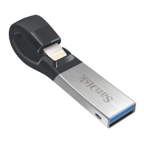 USB Флеш-накопитель SanDisk iXpand, серебристый