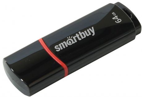 SmartBuy Crown 64GB, Black USB-накопитель
