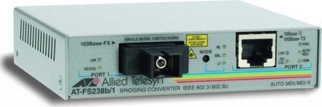 Медиаконвертер Allied Telesis, AT-FS238B/1-60