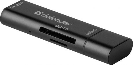Картридер универсальный Defender Speed Stick USB3.1 TYPE C - USB/SD/TF