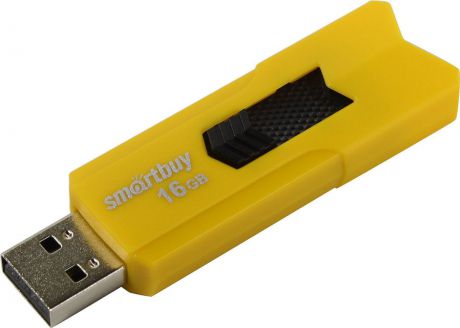USB Флеш-накопитель SmartBuy Stream, SB16GBST-Y, 16 ГБ, yellow