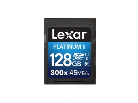 Карта памяти Lexar SDXC 128GB Class 10 UHS-I (300х)