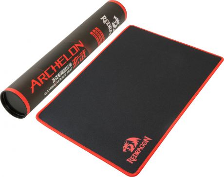 Игровой коврик для мыши Redragon Archelon L 400х300х3 мм, ткань+резина, 70338, черный