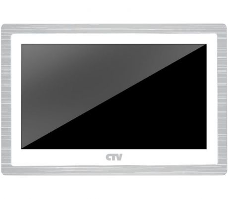 Видеодомофон CTV Монитор видеодомофона CTV-M4104AHD W, цвет белый, белый