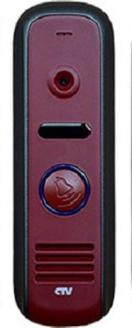 Вызывная панель CTV для видеодомофонов CTV-D1000HD-красный, красный