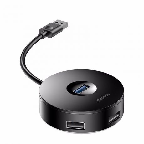 USB-концентратор baseus CAHUB-F01 black, 12299