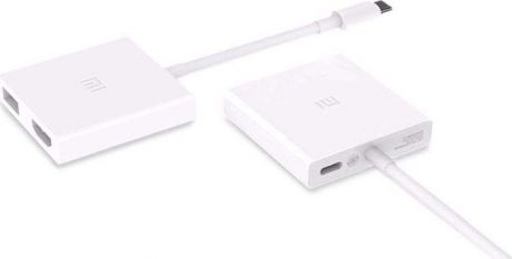 Кабель Devia Xiaomi Type-C + USB-C + HDMI (ZJQ01TM), белый