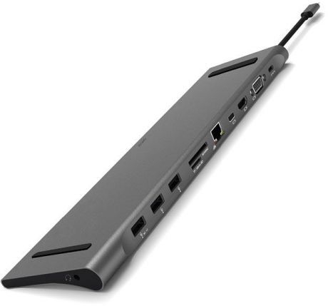 USB-концентратор Wiwu Apollo 11-in-1 USB-C, серый