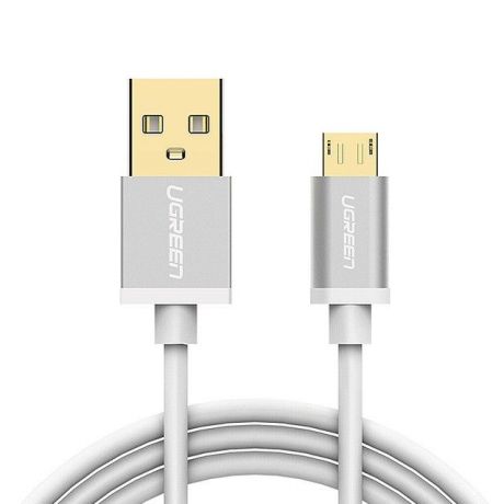 Кабель Ugreen micro-usb 1.0м, белый