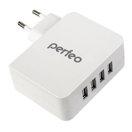Зарядное устройство Perfeo PF_A4136, белый