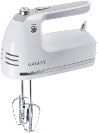 Миксер Galaxy GL 2200, белый, серый металлик