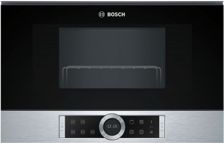 Микроволновая печь Bosch BEL634GS1, черный, серебристый