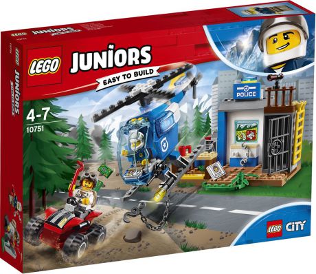 LEGO Juniors 10751 Погоня горной полиции Конструктор