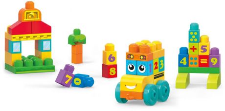 Mega Bloks Pre-school Конструктор Обучающий автобус с цифрами