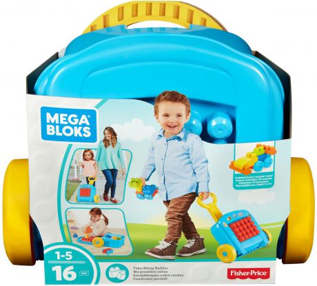 Mega Bloks Pre-School Мобильный конструктор Чемоданчик