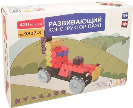 Пластиковый конструктор Умный Шмель 9-58-010846